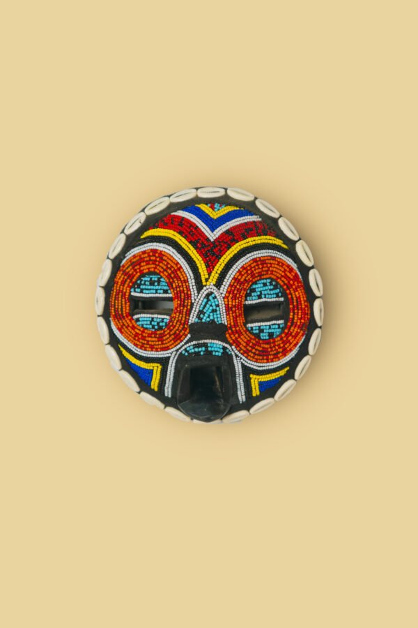 1 Beaded Round Mask (Small)