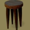 12 Adanu Stool – Polished Antique (14")