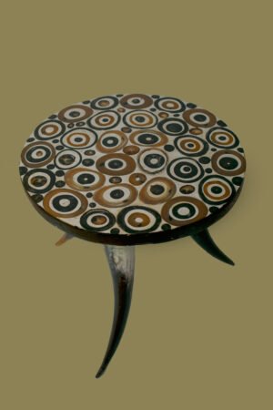 Cow Horn Side Table